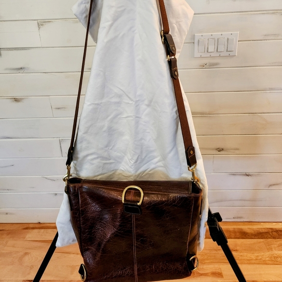 Bison leather laptop bag - Picture 4 of 7